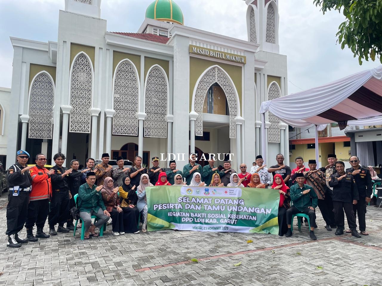 LDII Garut Gelar Bakti Kesehatan Nasional, Ratusan Warga Antusias Ikuti Layanan Gratis